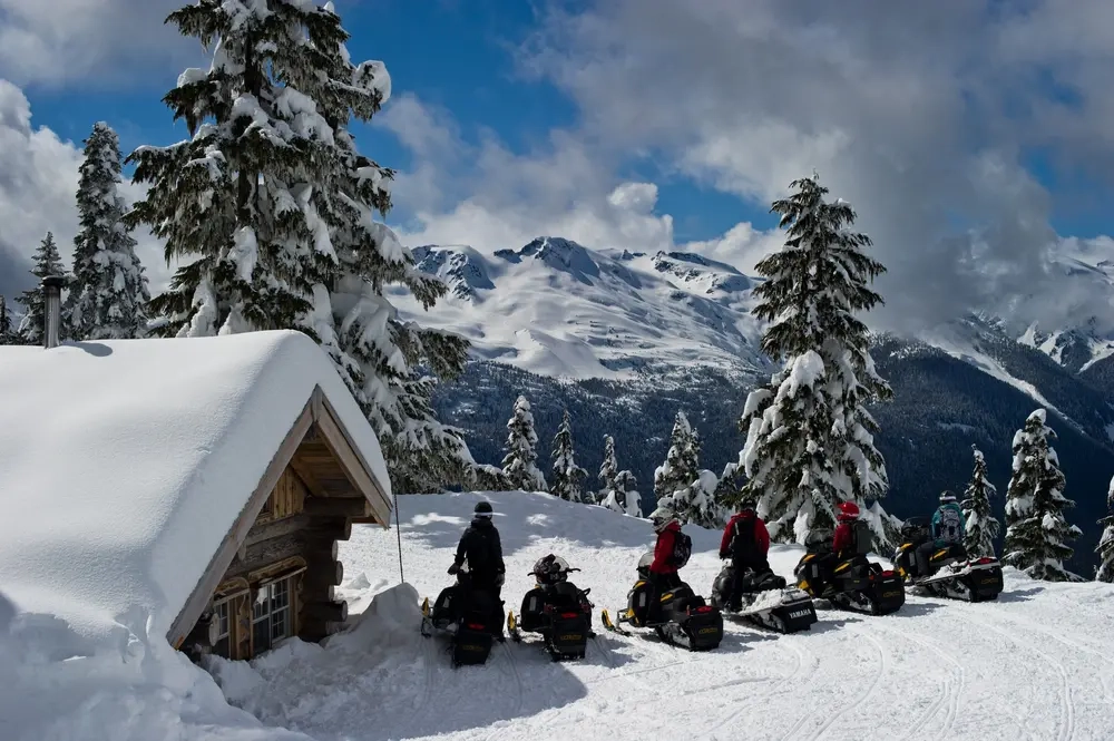 Yukon Breakfast by Snowmobile - Canadian Wilderness Adventures